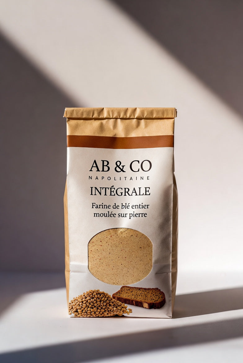 INTÉGRALE — Farine de blé entier moulée sur pierre